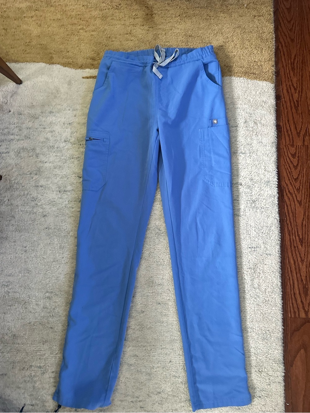 Figs Women’s Ceil Blue Yola Skinny Scrub Pants
